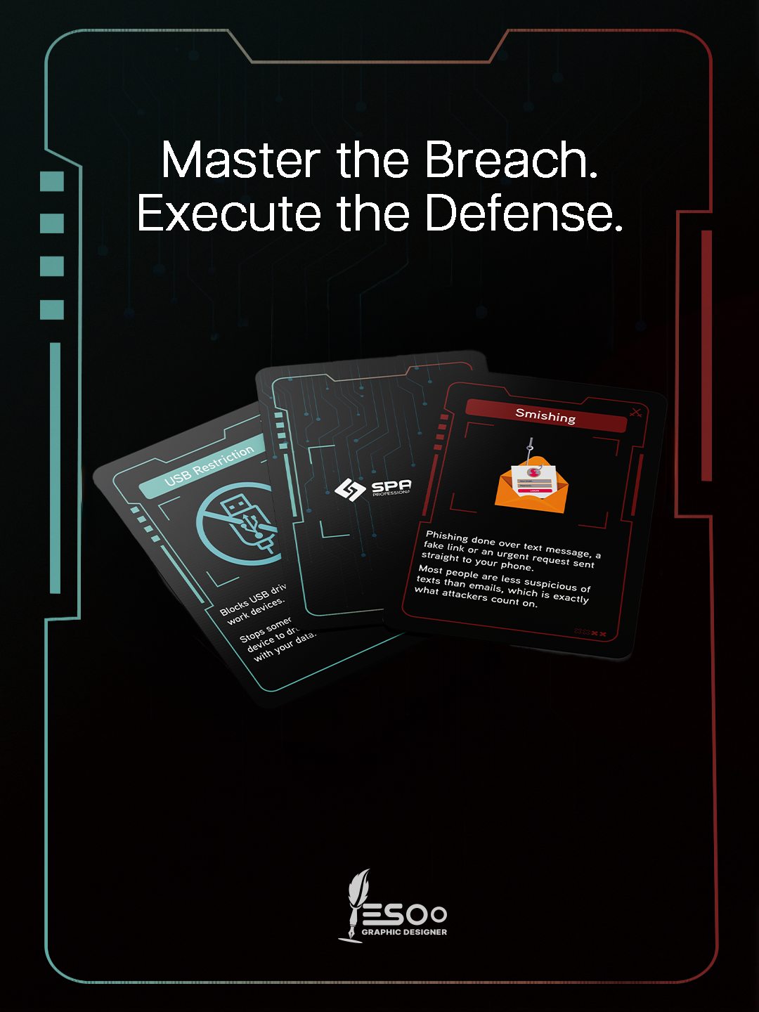 Esoo's Instagram — Master the Breach. Execute the Defense